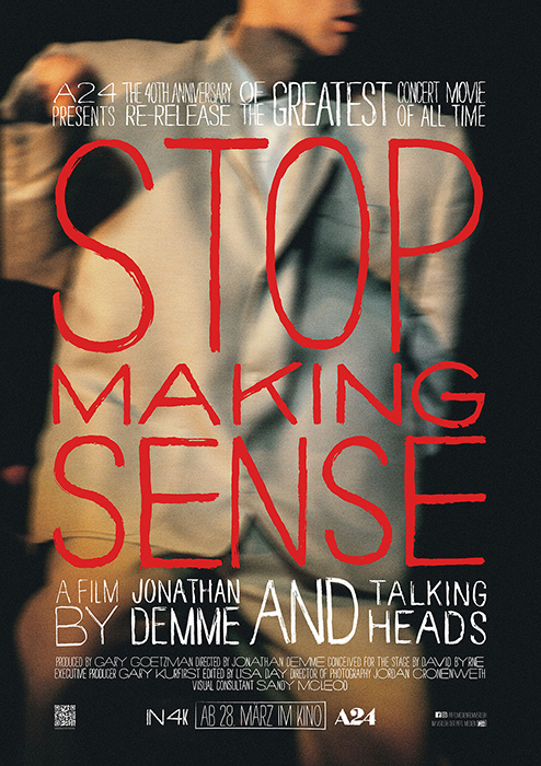 Plakat zum Film: Stop Making Sense