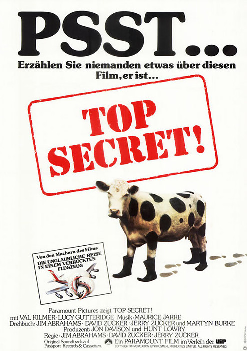 Plakat zum Film: Top Secret