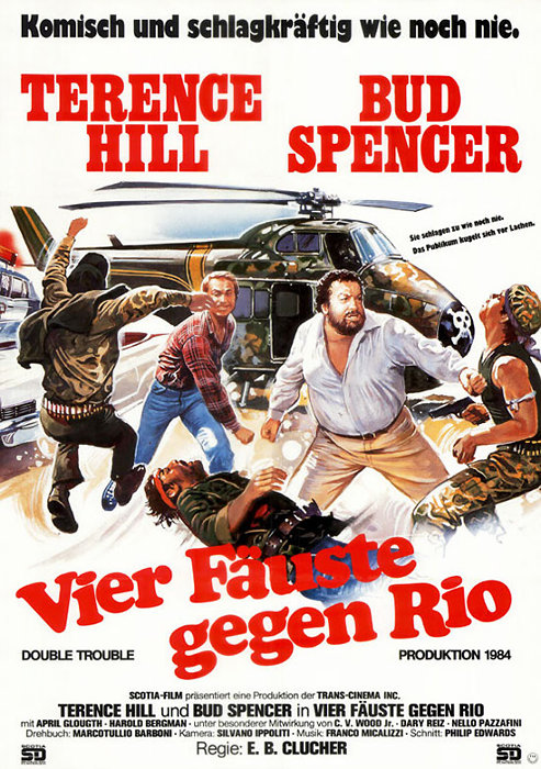 Plakat zum Film: Vier Fäuste gegen Rio