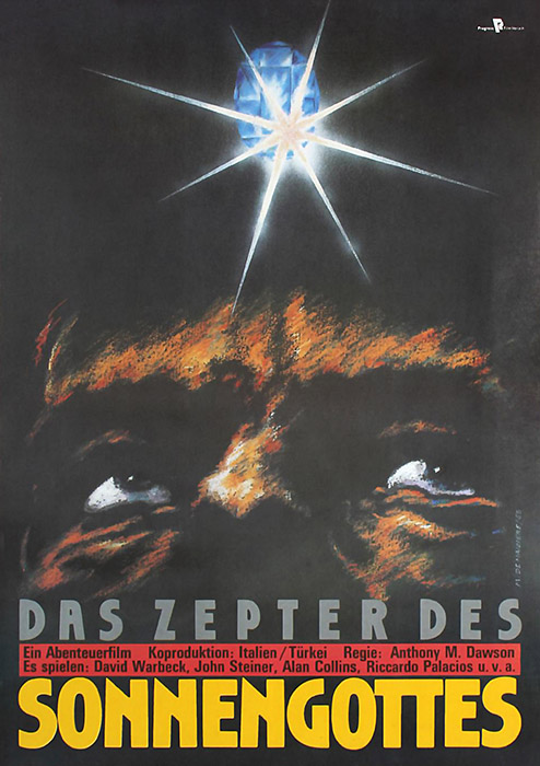 Plakat zum Film: dunkle Macht des Sonnengottes, Die