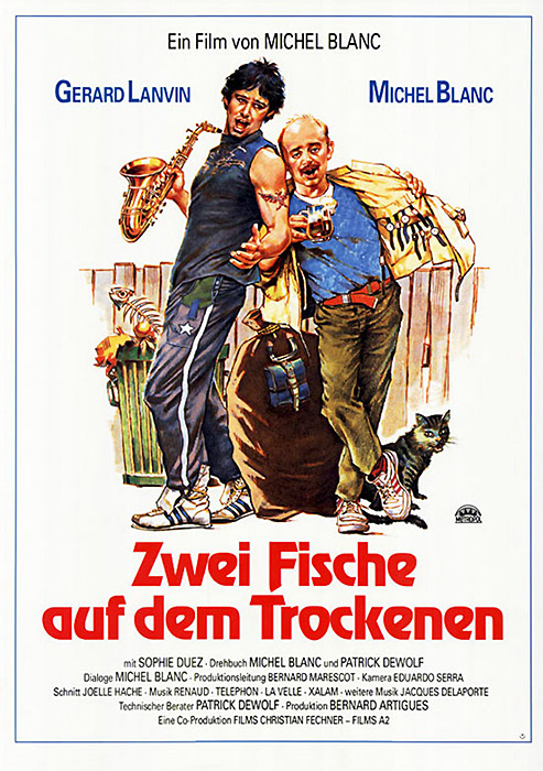 Plakat zum Film: Zwei Fische auf dem Trockenen