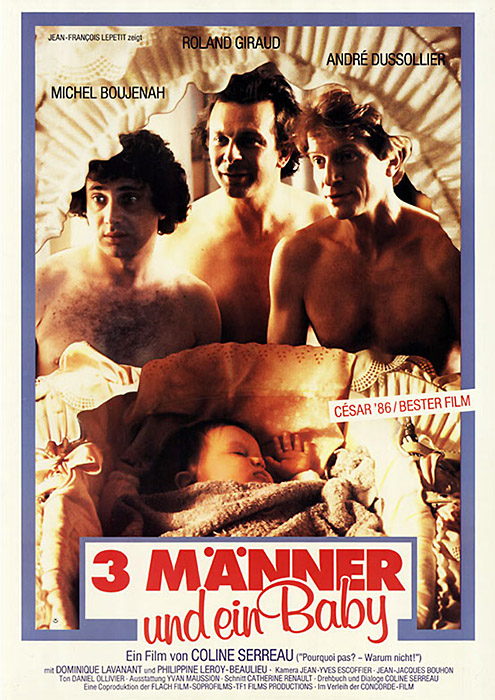 Plakat zum Film: Drei Männer und ein Baby