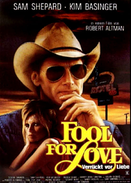 Plakat zum Film: Fool for Love - Verrückt vor Liebe