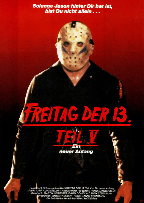 Plakat zum Film: Freitag, der 13. Teil V - Ein neuer Anfang