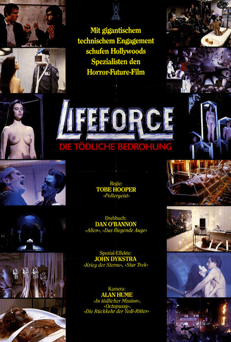 Plakat zum Film: Lifeforce - Die tödliche Bedrohung