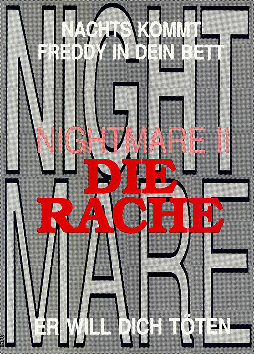 Plakat zum Film: Nightmare 2 - Die Rache