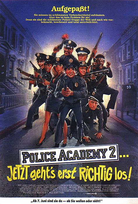 Plakat zum Film: Police Academy 2 - Jetzt geht's erst richtig los
