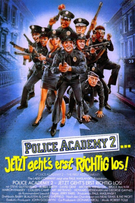 Plakat zum Film: Police Academy 2 - Jetzt geht's erst richtig los