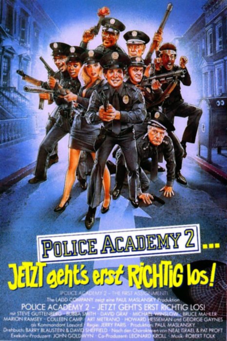 Plakat zum Film: Police Academy 2 - Jetzt geht's erst richtig los