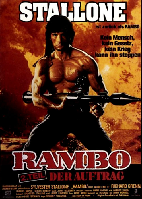 Plakat zum Film: Rambo II - Der Auftrag