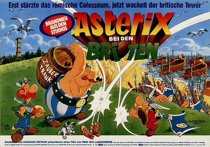 Plakat zum Film: Asterix bei den Briten