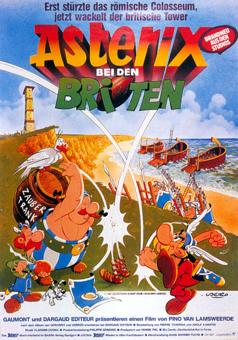 Plakat zum Film: Asterix bei den Briten