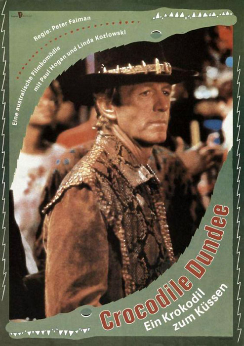 Plakat zum Film: Crocodile Dundee - Ein Krokodil zum Küssen