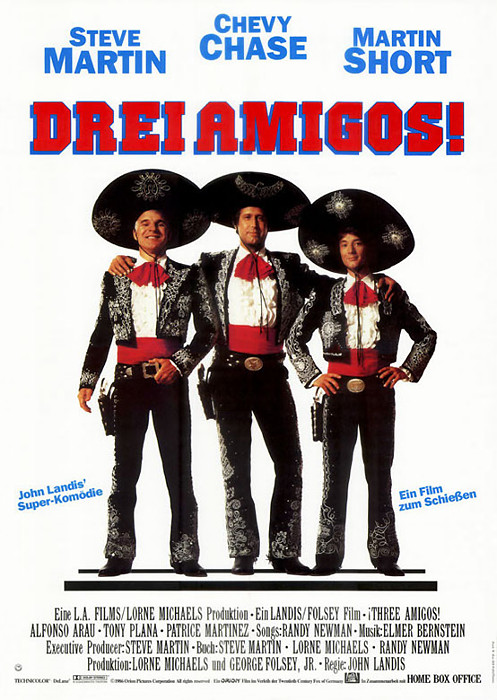 Plakat zum Film: Drei Amigos