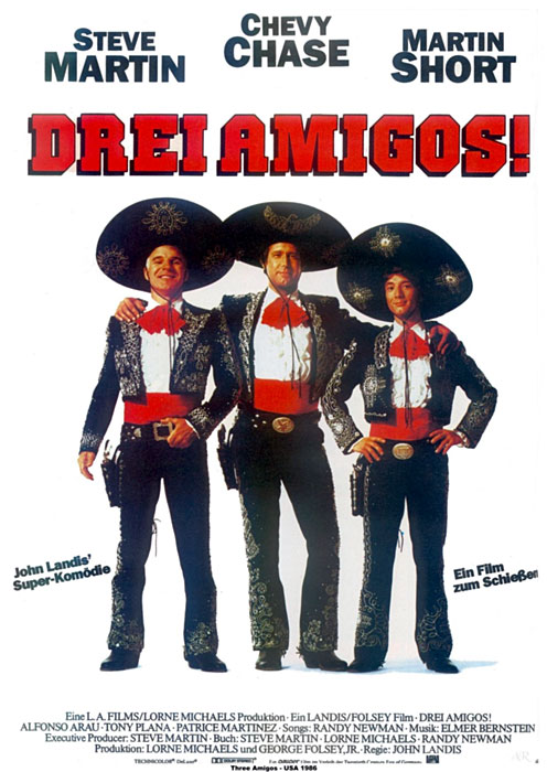 Plakat zum Film: Drei Amigos