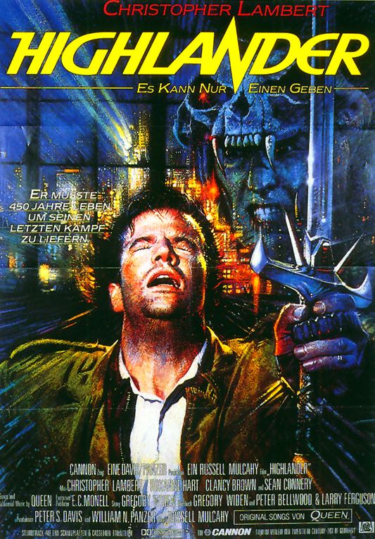 Plakat zum Film: Highlander - Es kann nur einen geben