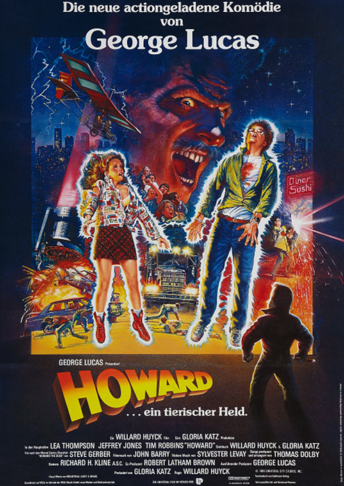 Plakat zum Film: Howard - ein tierischer Held