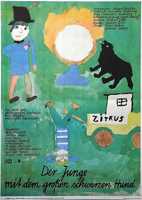 Plakat zum Film: Junge mit dem großen schwarzen Hund, Der