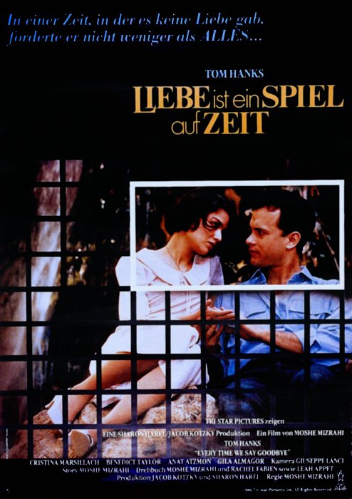 Plakat zum Film: Liebe ist ein Spiel auf Zeit