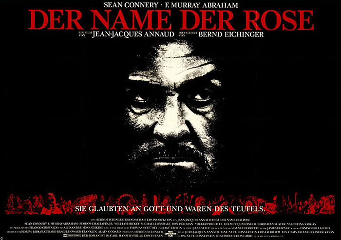 Plakat zum Film: Name der Rose, Der