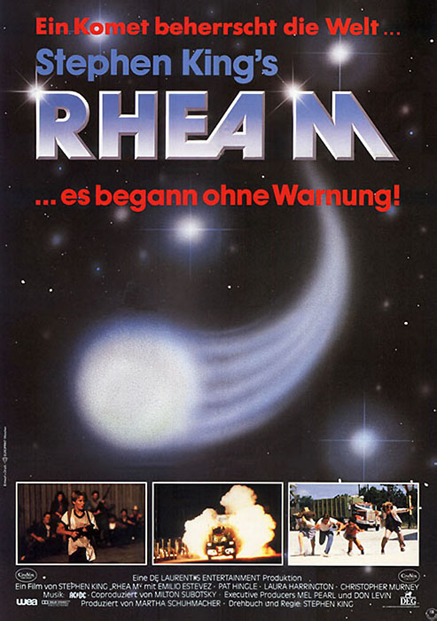 Plakat zum Film: Rhea M. - Es begann ohne Warnung