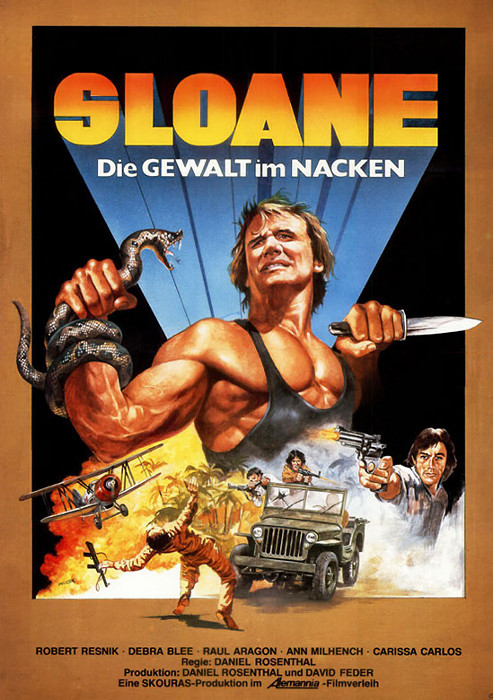 Plakat zum Film: Sloane - Die Gewalt im Nacken