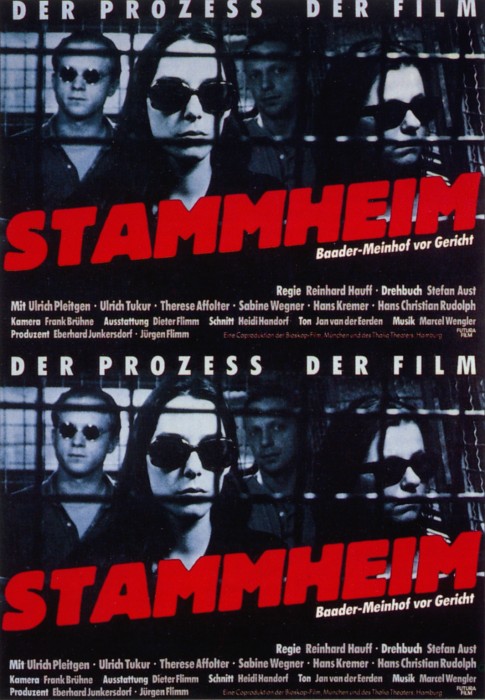Plakat zum Film: Stammheim - Die Baader-Meinhof-Gruppe vor Gericht