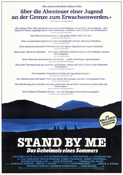 Plakat zum Film: Stand by Me