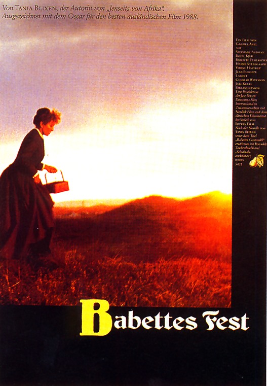 Plakat zum Film: Babettes Fest