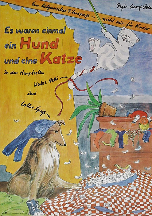 Plakat zum Film: Es waren einmal ein Hund und eine Katze