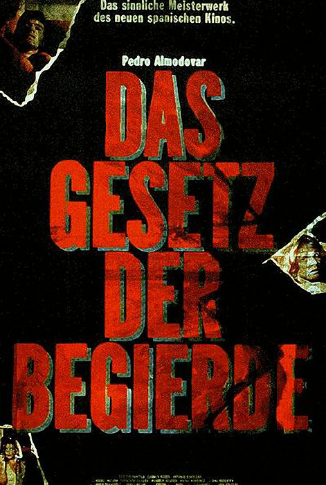 Plakat zum Film: Gesetz der Begierde, Das