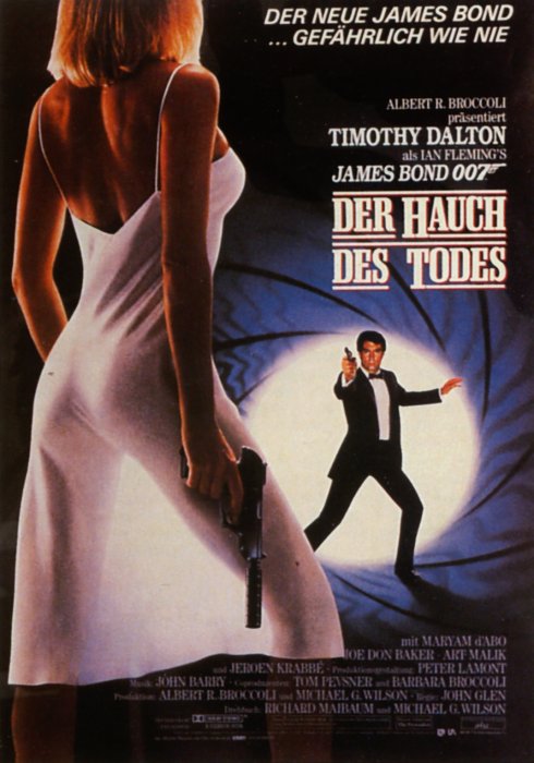 Plakat zum Film: James Bond 007 - Der Hauch des Todes
