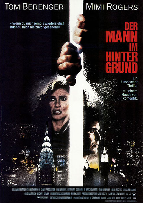 Plakat zum Film: Mann im Hintergrund, Der