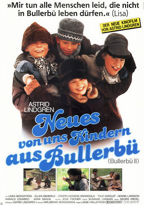 Plakat zum Film: Neues von uns Kindern aus Bullerbü