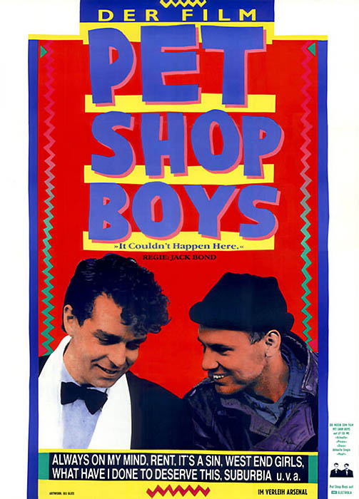 Plakat zum Film: Pet Shop Boys - Der Film