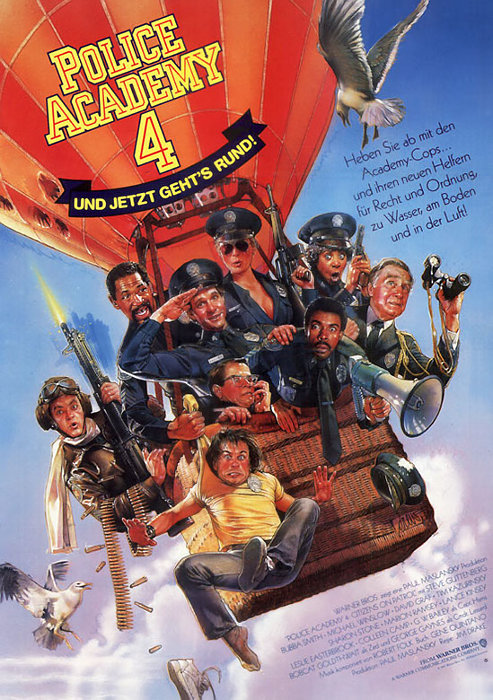 Plakat zum Film: Police Academy 4 - Und jetzt geht's rund