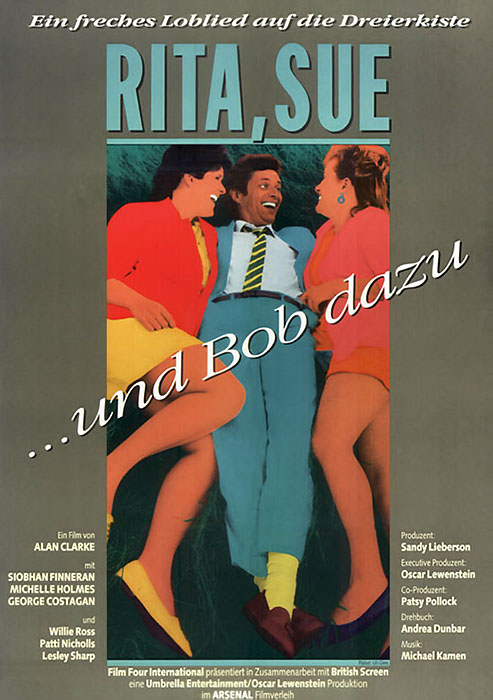 Plakat zum Film: Rita, Sue und Bob dazu...