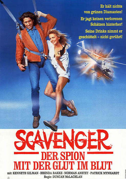 Plakat zum Film: Scavenger - Der Spion mit der Glut im Blut