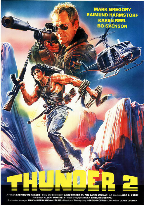 Plakat zum Film: Thunder II - Ein Indianer nimmt Rache