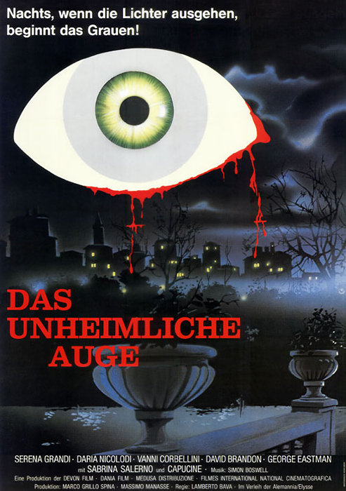 Plakat zum Film: unheimliche Auge, Das