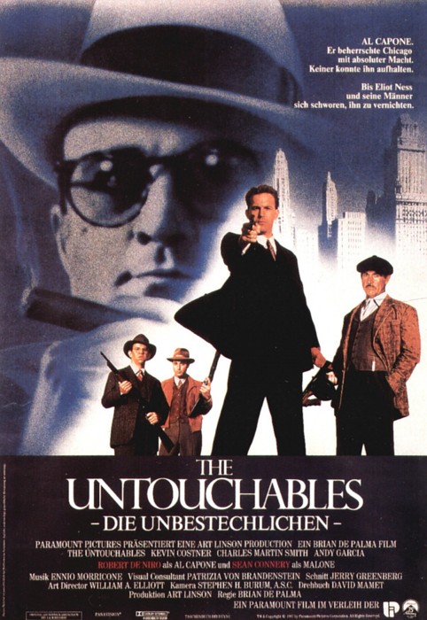 Plakat zum Film: Untouchables, The - Unbestechlichen, Die