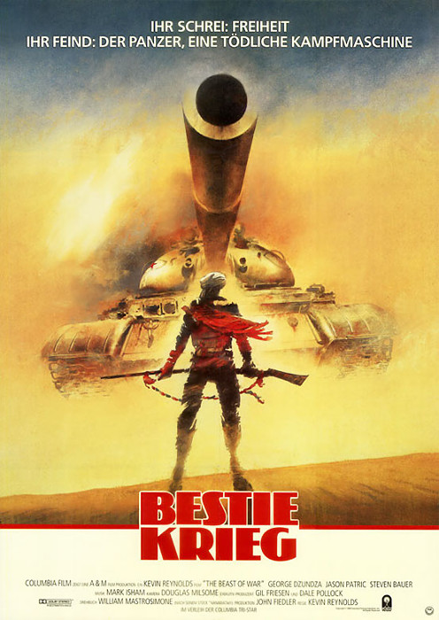 Plakat zum Film: Bestie Krieg