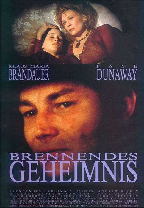 Plakat zum Film: Brennendes Geheimnis