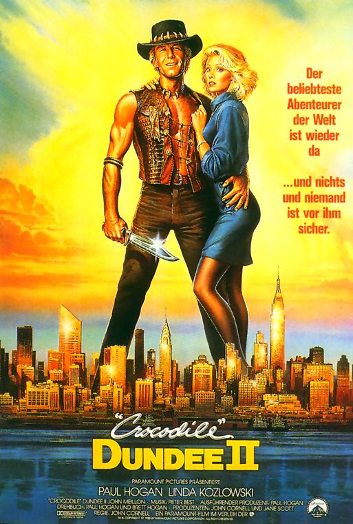 Plakat zum Film: Crocodile Dundee II