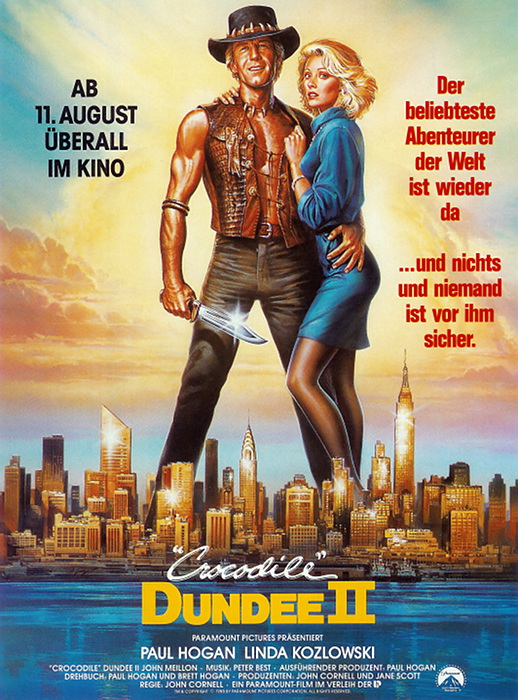 Plakat zum Film: Crocodile Dundee II