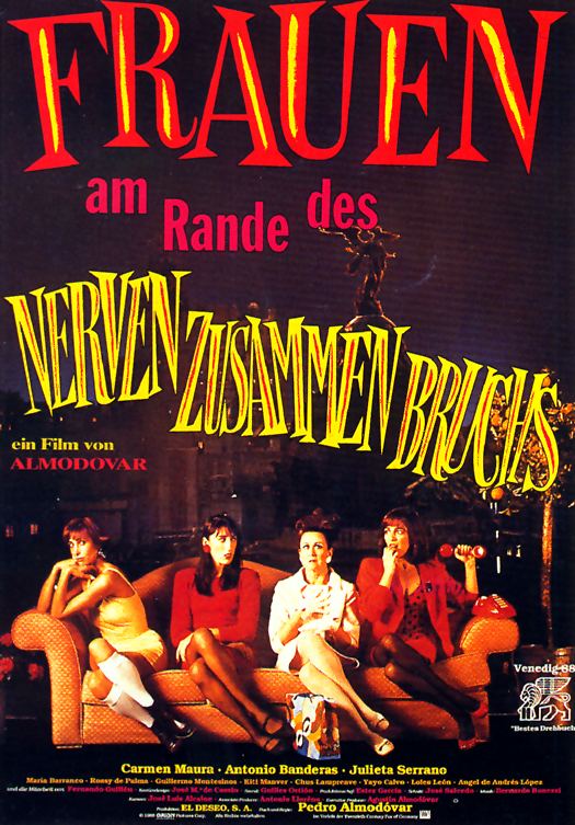 Plakat zum Film: Frauen am Rande des Nervenzusammenbruchs