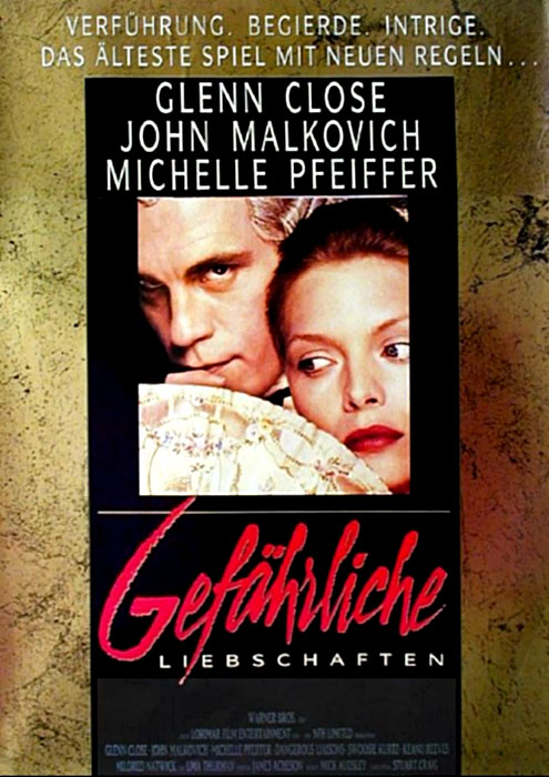 Plakat zum Film: Gefährliche Liebschaften