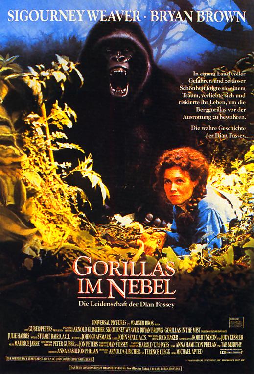 Plakat zum Film: Gorillas im Nebel