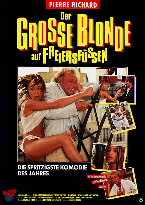 Plakat zum Film: große Blonde auf Freiersfüßen, Der