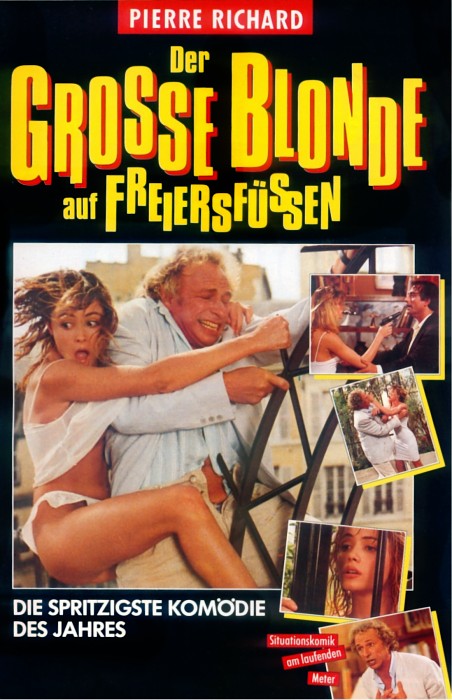 Plakat zum Film: große Blonde auf Freiersfüßen, Der